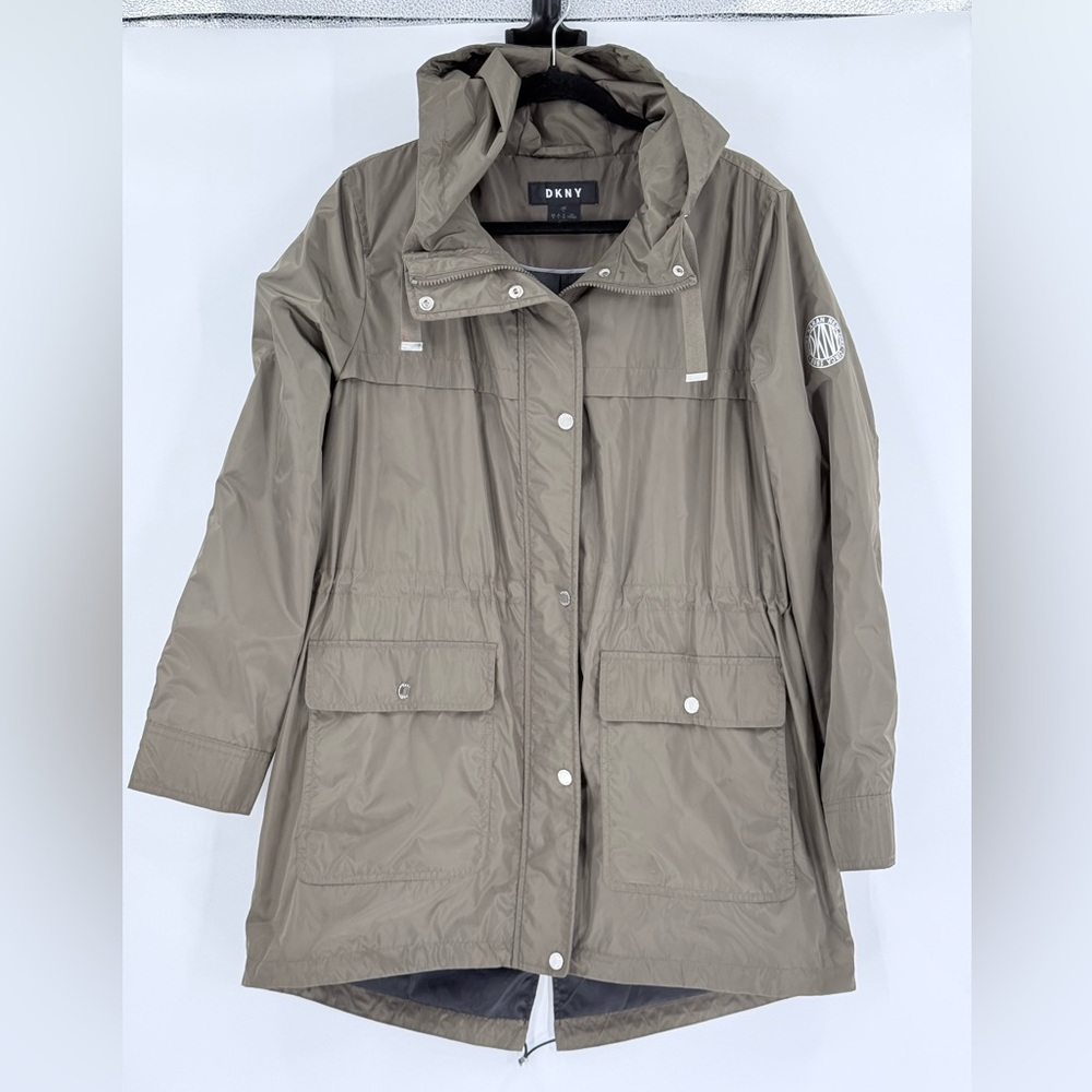 DKNY Lightweight Hooded Jacket L‎